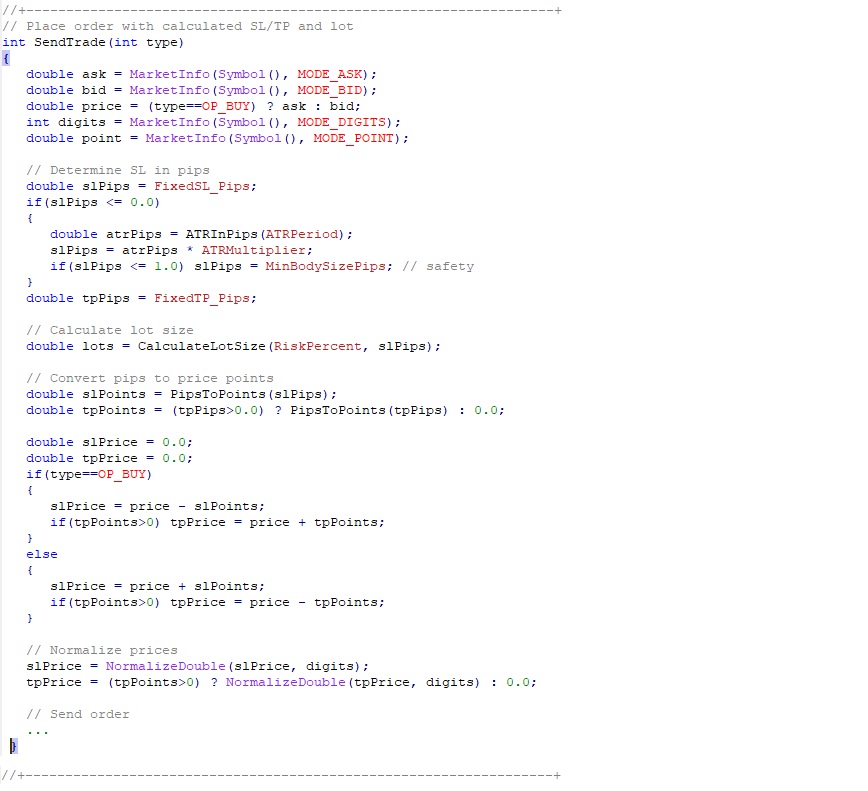 The Smart ATR Stop Loss and Take Profit - MetaBacktest